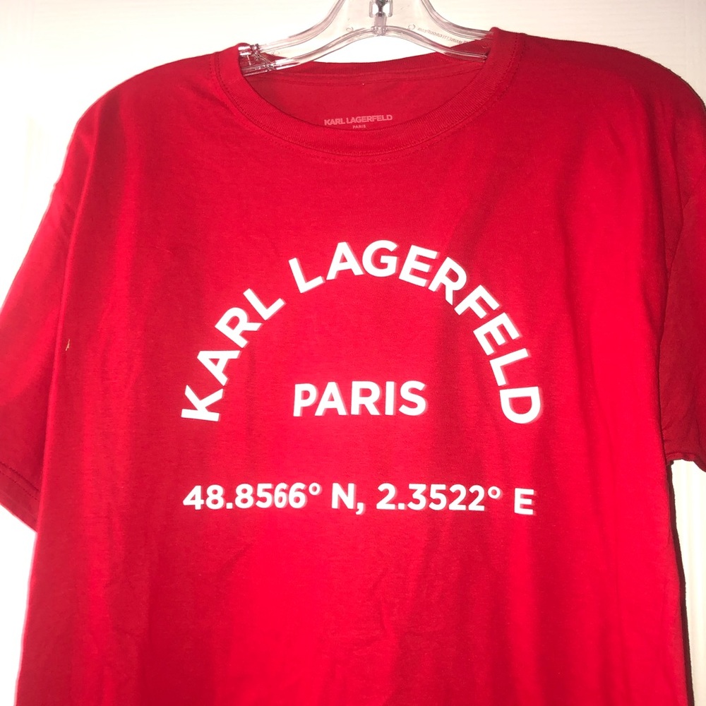 Karl Lagerfeld
Paris Latitude & Longitude Tee